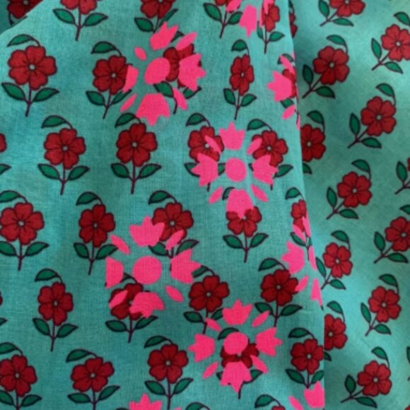 J. Crew Floral Print Classic Popover Cotton Shirt Medium Like New - Picture 2 of 12